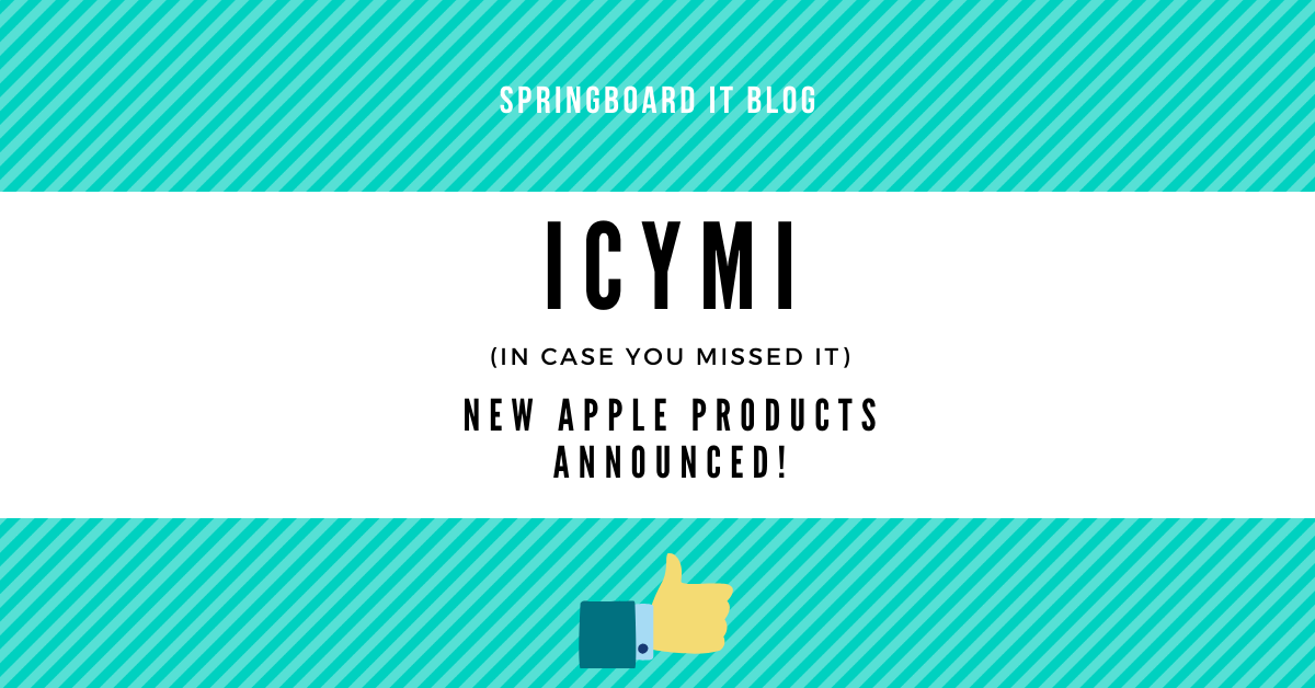 ICYMI: Fall 2021 Apple Announcement
